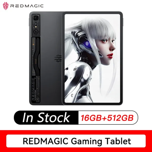 Redmagic Gaming Tablet 10.9" High End Tablet, Android 14, OLED 120Hz Screen, Snapdragon 8 Gen 3, 10100mAh Battery, 50MP Camea. - Image 7