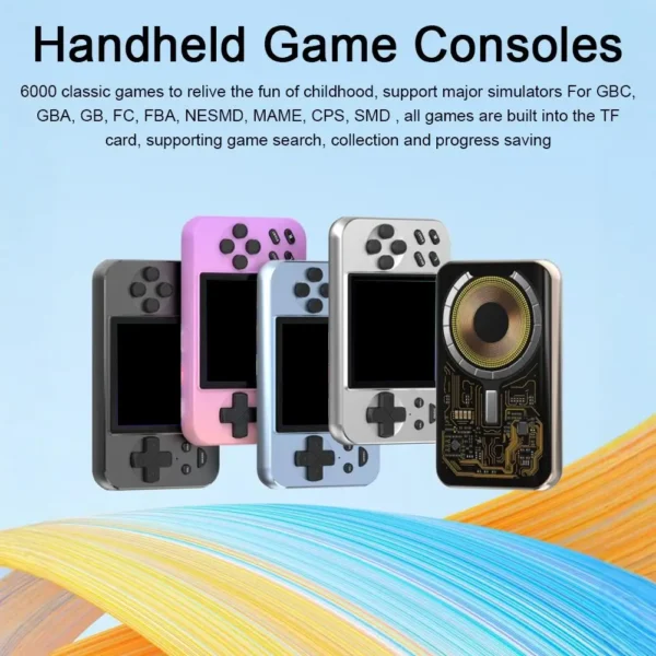 Handheld Game Console Powerbank 5000mah, 2-in-1 Magnetic Wireless Charging, 3inch IPS Screen - Image 3