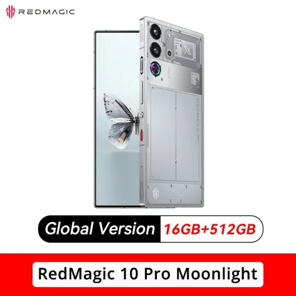 Red Magic 10 Pro 5G High End Gaming Phone - Global Version - 144Hz Refreah rate, 6.85" Display, Snapdragon 8 Elite, 7050mAh Battery, 80W Charging, 50MP Camera, NFC - Image 8